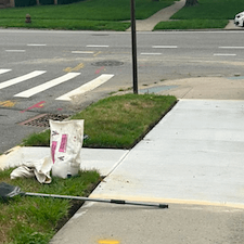 Corner-Lot-Sidewalk-and-Driveway-Apron-Repair-in-Queens 1